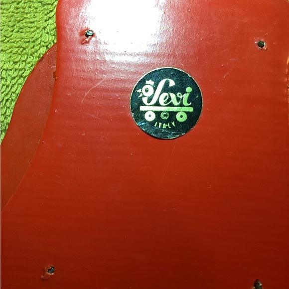 Vintage Sevi Pullstring Wooden Santa - Picture 5 of 5